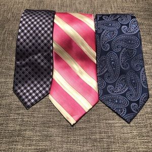 2 Express Ties and 1 Jones New York Tie